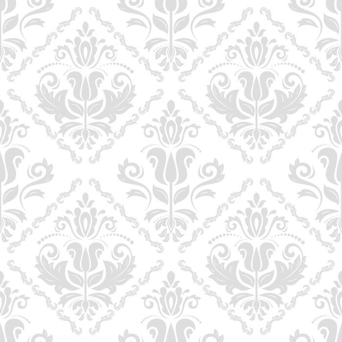 Tapete Nahtlose Damast Vektor Hintergrund