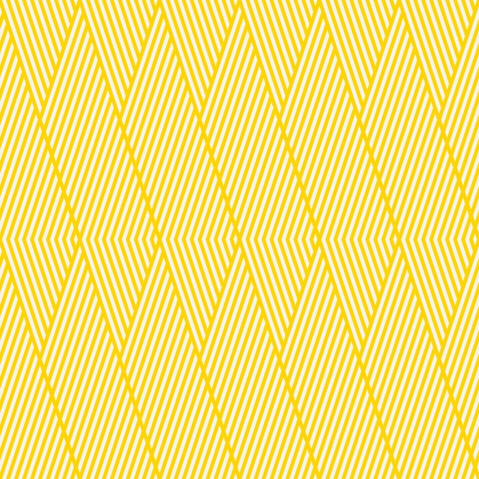 Tapete Nahtlose gestreiften gelben geometrischen Muster.