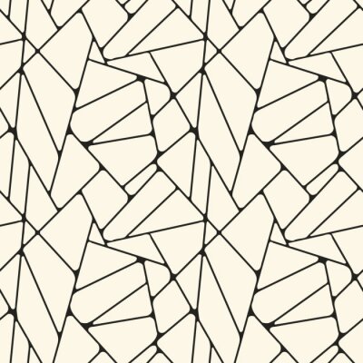 Tapete Nahtlose Linienmuster