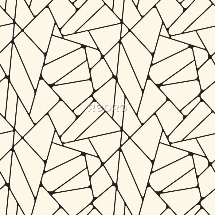 Tapete Nahtlose Linienmuster