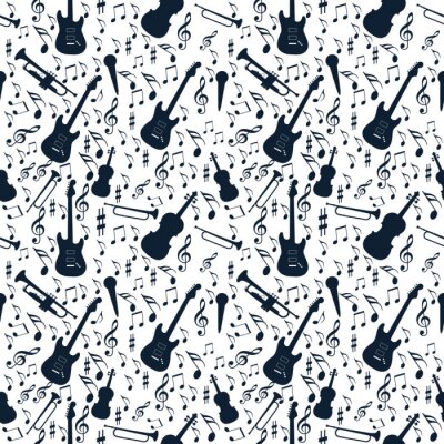 Tapete nahtlose musik musik