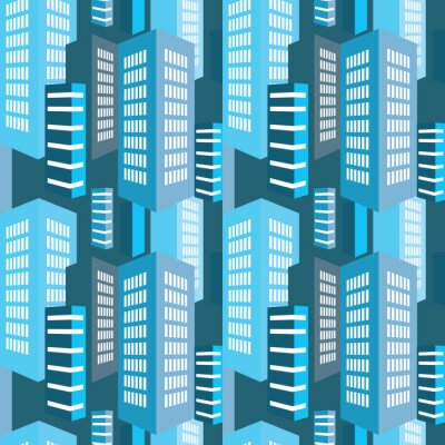 Tapete nahtlose Muster der Stadt