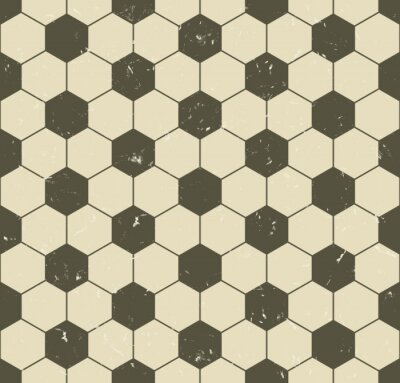 Tapete nahtlose Muster Fußball