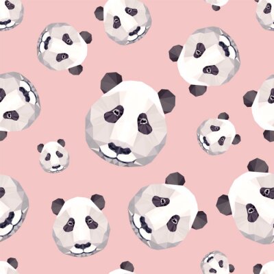 Nahtlose Muster - Panda
