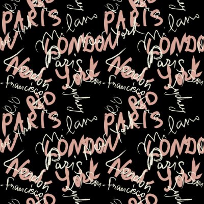 Tapete Nahtlose Muster Reise