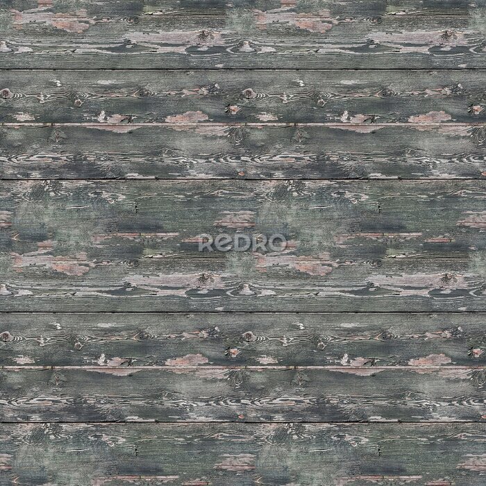 Tapete Nahtlose Textur der grauen Holzplatten horizontal