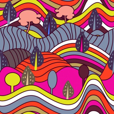 Tapete nahtlose Vektor-Muster