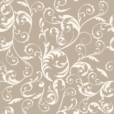 Tapete Nahtloser Blumenmusterhintergrund