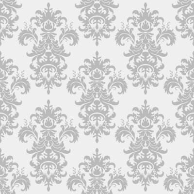 Tapete Nahtloses Damastmuster