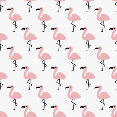 nahtloses Flamingo-Muster