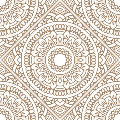 Tapete Nahtloses orientalisches Muster.