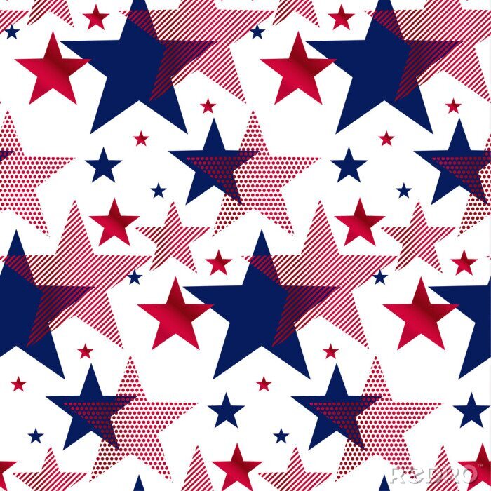 Tapete Nationales Symbol Vereinigter Staaten spielt nahtloses Muster die Hauptrolle.