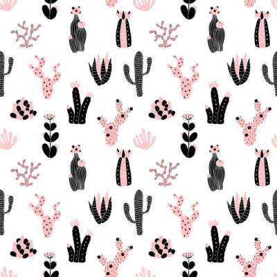 Tapete Naturmotiv in rosa Tönen