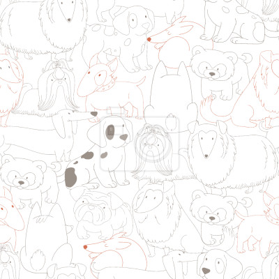 Tapete Nettes Hundetreffen