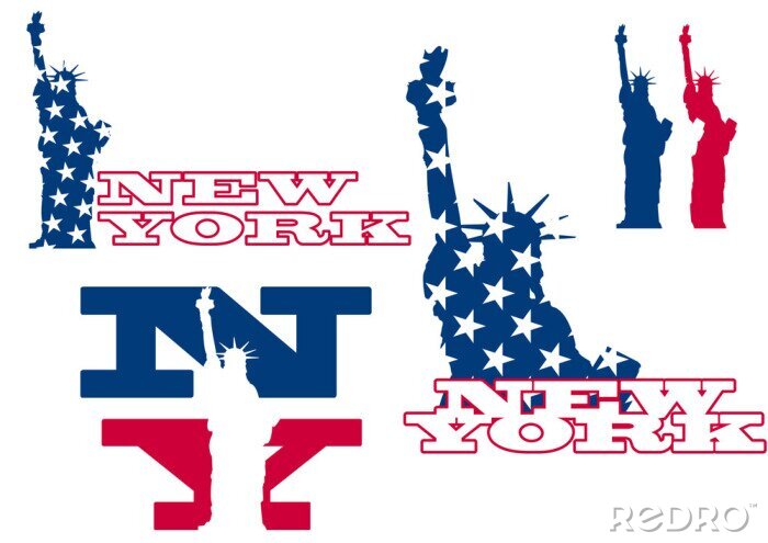 Tapete new york Statue Freiheit