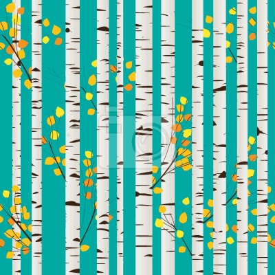 Tapete Olgas Birkenhain