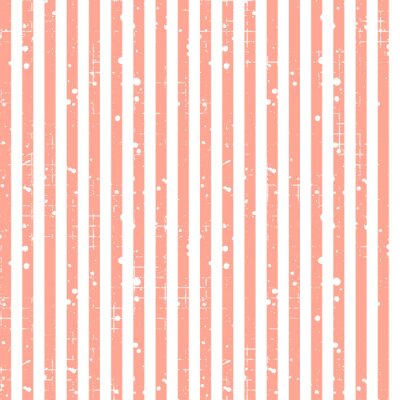 Tapete Orangefarbene Streifen auf alt stilisiert