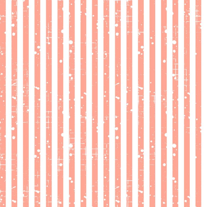 Tapete Orangefarbene Streifen auf alt stilisiert