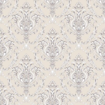 Tapete Ornamentales Heidemuster