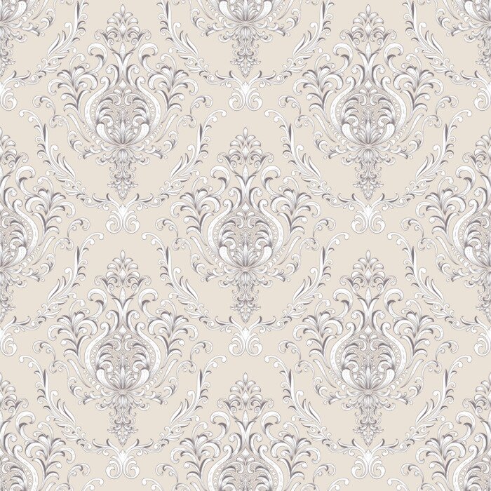 Tapete Ornamentales Heidemuster