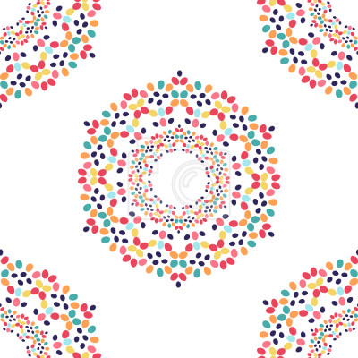 Tapete Osterei Blumen