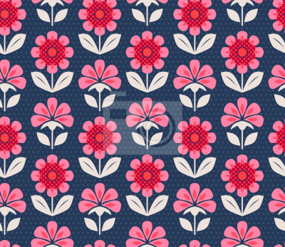 Tapete Palmette Blumen