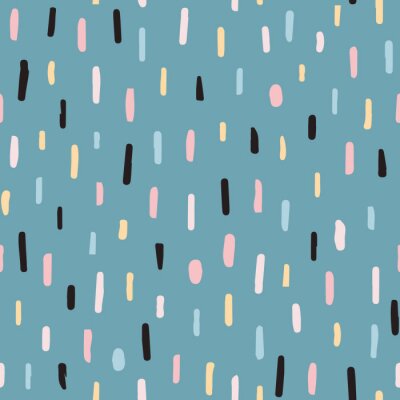 Tapete Pastell-Regen