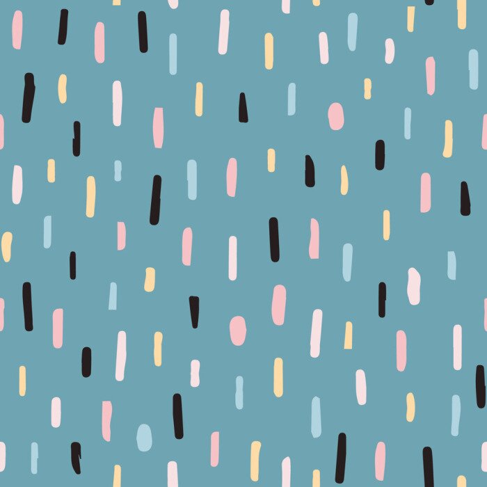 Tapete Pastell-Regen