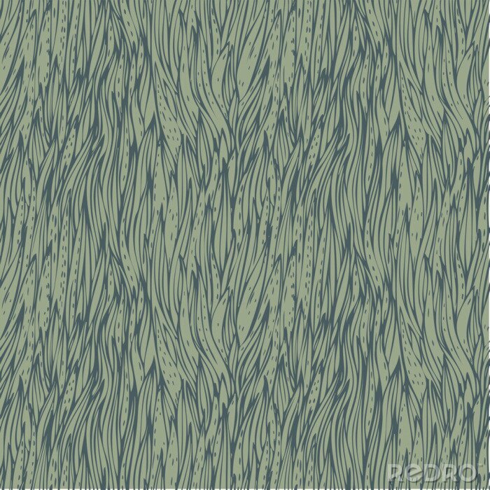 Tapete Retro-Gras in einem grau-grünen Farbton