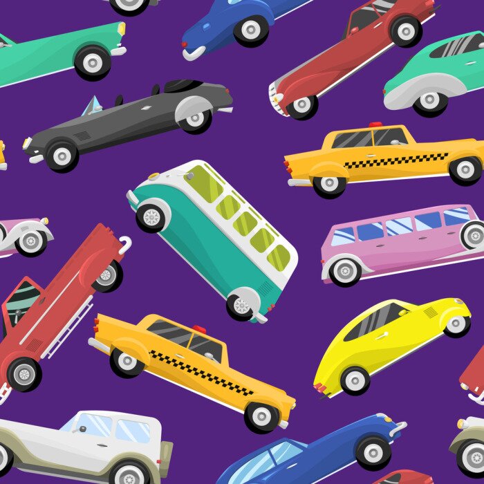 Tapete Retro, Jahrgang, Old Style, Auto, Vektor, Fahrzeug, Automobil, exklusiven, Geschwindigkeit, Sport, Transport, Antik, Garage, klassisch, Auto, illseamless, Muster, Hintergrund,