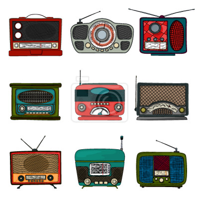 Tapete Retro Radio