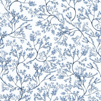 Romantisches Chinoiserie-Muster