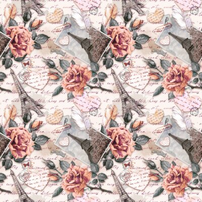 Sticker Romantisches Paris