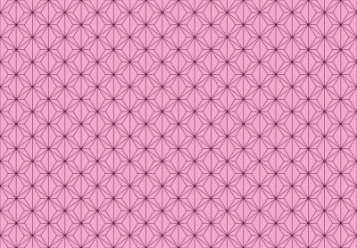 Tapete Rosa Demon Slayer-Textur