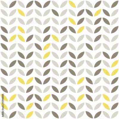 Tapete Scandi Retro-Abstraktion