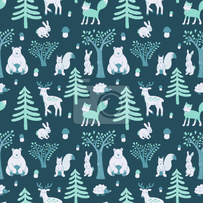 Tapete Schlafwandelnde Tiere