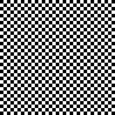 Tapete Schwarze und weiße Quadrate