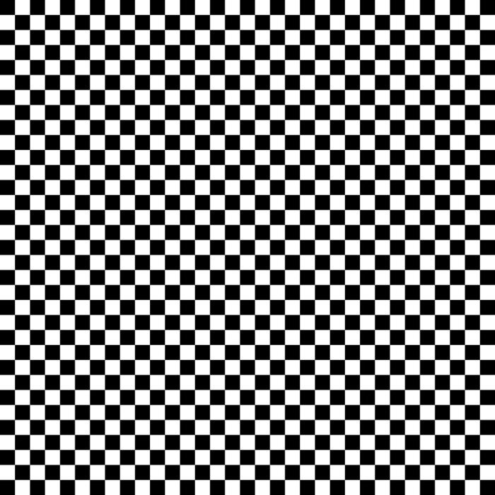 Tapete Schwarze und weiße Quadrate