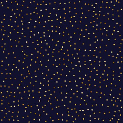Schwarzes Muster mit Punkten in heller Farbe