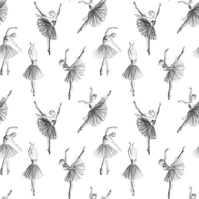 Tapete Seamless ballerina