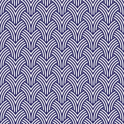 Tapete Seamless Japanese decorative pattern background