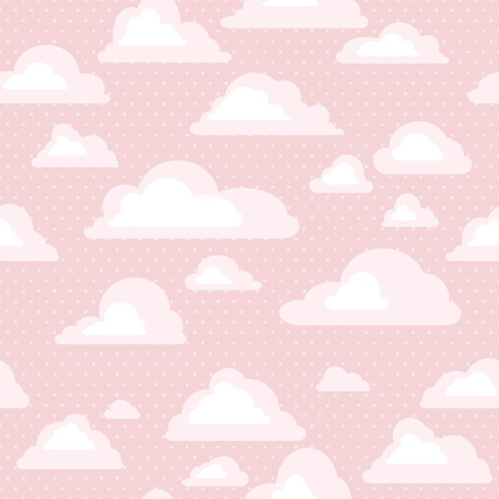 Tapete seamless pattern with clouds