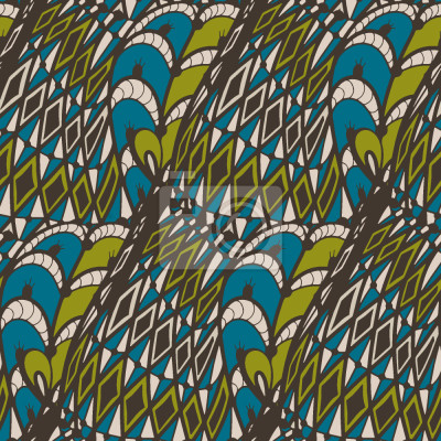 Tapete Siebziger Mix