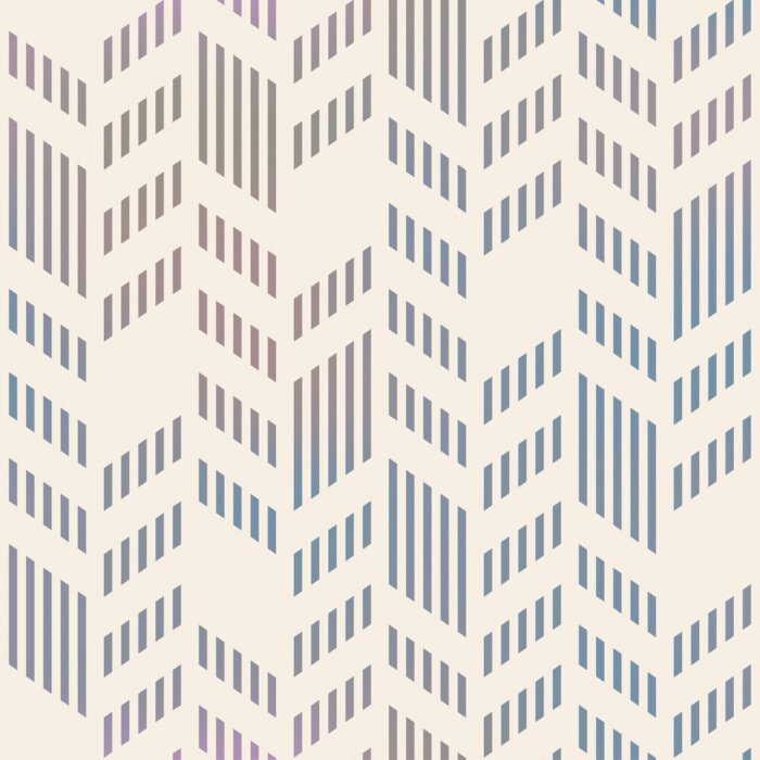 Tapete Skandinavische Streifengeometrie