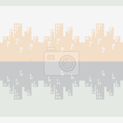 Tapete Skyline Bordura