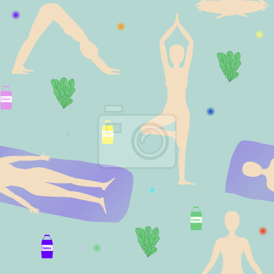 Tapete Sonnenaufgang Yoga