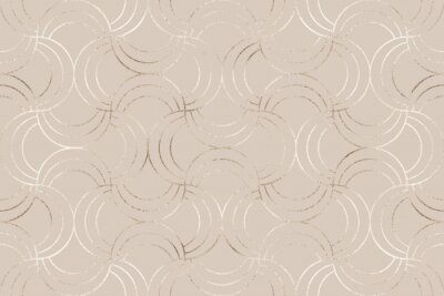 Tapete Stilvolles abstraktes Zaubermuster