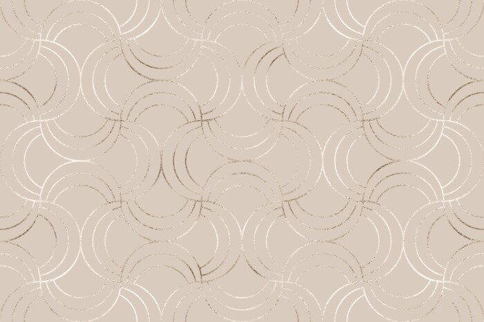 Tapete Stilvolles abstraktes Zaubermuster