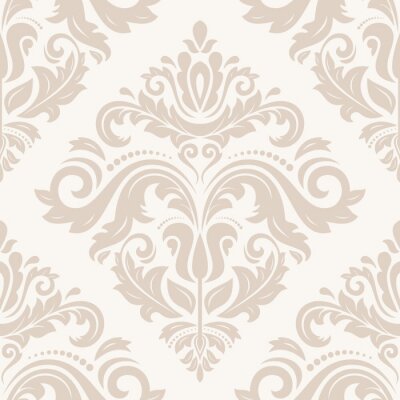 Tapete Subtiles ornamentales Muster