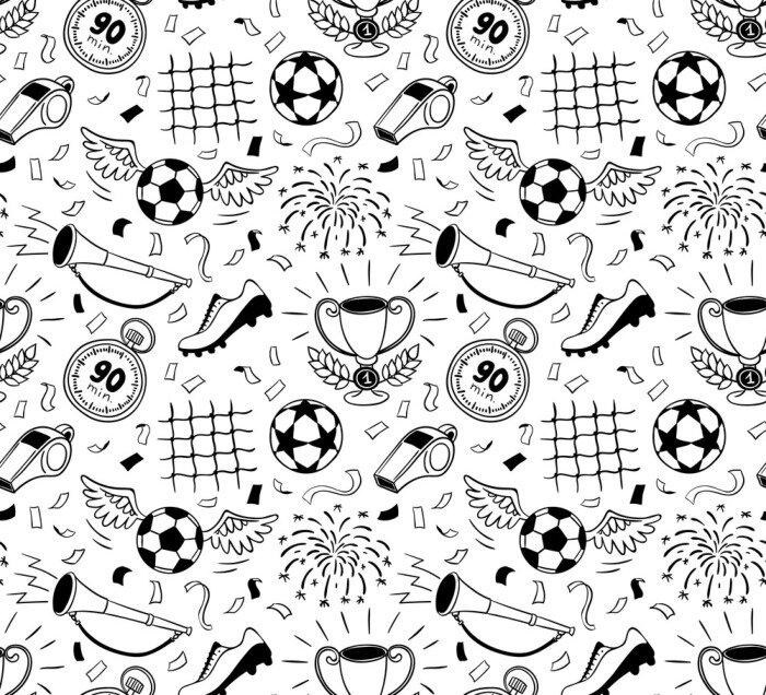 Tapete Symbole der Fußballweltmeisterschaften